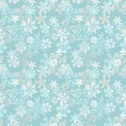 Click Props Background Vinyl with Print Snowflake Blue 1.52x2.44m studijska foto pozadina s grafikom
