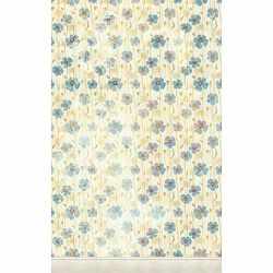 Click Props Background Vinyl with Print Dirty Blue Poppies 1.52x2.44m studijska foto pozadina s grafikom