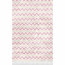 Click Props Background Vinyl with Print Zigzag Pink 1.52x2.44m studijska foto pozadina s grafikom