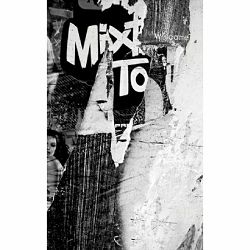 Click Props Background Vinyl with Print Newspaper Wall Black 1.52x2.44m studijska foto pozadina s grafikom