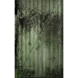 Click Props Background Vinyl with Print Green Gate 1.52x2.44m studijska foto pozadina s grafikom