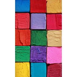 Click Props Background Vinyl with Print Coloured Blocks 1.52x2.44m studijska foto pozadina s grafikom
