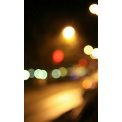 Click Props Background Vinyl with Print midnight Street Bokeh 1.52x2.44m studijska foto pozadina s grafikom