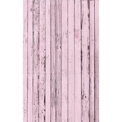 Click Props Background Vinyl with Print Pink Beach Wood 1.52x2.44m studijska foto pozadina s grafikom