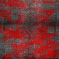 Click Props Background Vinyl with Print metal Red 2.13x2.9m studijska foto pozadina s grafikom