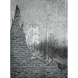 Click Props Background Vinyl with Print Concrete Big Crack 2.13x2.9m studijska foto pozadina s grafikom