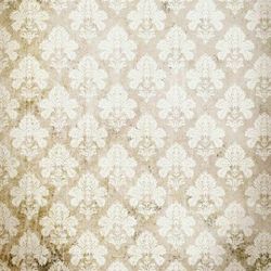 Click Props Background Vinyl with Print Damask Distressed White 2.13x2.9m studijska foto pozadina s grafikom