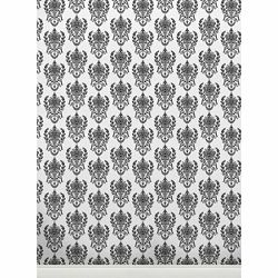 Click Props Background Vinyl with Print Damask2 W Black 2.13x2.9m studijska foto pozadina s grafikom