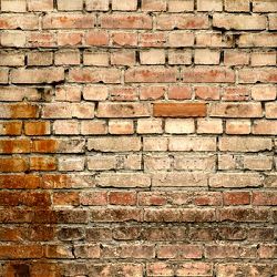 Click Props Background Vinyl with Print Old Rural Brick Wall 2.13x2.9m studijska foto pozadina s grafikom