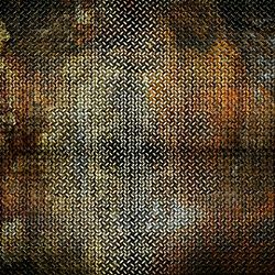 Click Props Background Vinyl with Print metal Rust 2.13x2.9m studijska foto pozadina s grafikom