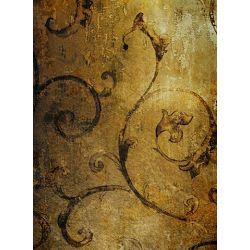 Click Props Background Vinyl with Print Gold 2.13x2.9m studijska foto pozadina s grafikom