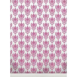 Click Props Background Vinyl with Print Damask2 W Pink 2.13x2.9m studijska foto pozadina s grafikom