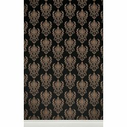 Click Props Background Vinyl with Print Damask2 B Gold 2.13x2.9m studijska foto pozadina s grafikom