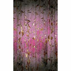 Click Props Background Vinyl with Print Peeling Paint Pink 2.13x2.9m studijska foto pozadina s grafikom