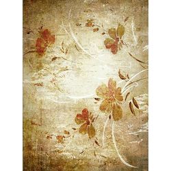 Click Props Background Vinyl with Print Oriental Floral Wallpaper 2.13x2.9m studijska foto pozadina s grafikom