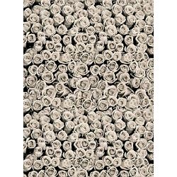 Click Props Background Vinyl with Print Roses White 2.13x2.9m studijska foto pozadina s grafikom