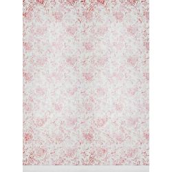 Click Props Background Vinyl with Print Faded Roses Pink 2.13x2.9m studijska foto pozadina s grafikom