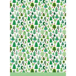 Click Props Background Vinyl with Print Christmas Trees 2.13x2.9m studijska foto pozadina s grafikom