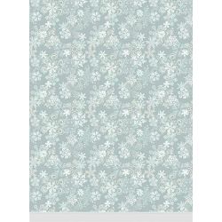Click Props Background Vinyl with Print Snowflake Grey 2.13x2.9m studijska foto pozadina s grafikom