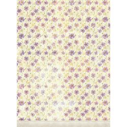 Click Props Background Vinyl with Print Dirty Purple Poppies 2.13x2.9m studijska foto pozadina s grafikom