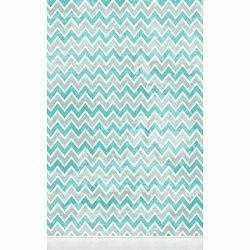 Click Props Background Vinyl with Print Zigzag Blue 2.13x2.9m studijska foto pozadina s grafikom