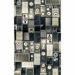 Click Props Background Vinyl with Print Vintage Speakers 2.13x2.9m studijska foto pozadina s grafikom