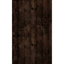 Click Props Background Vinyl with Print Floor Wood Stained Black 2.13x2.9m studijska foto pozadina s grafikom