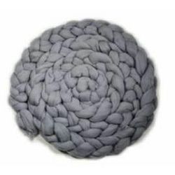Click Props Newborn Mohair Wool Nest Grey MWNG 300x6cm foto pribor za fotografiju beba