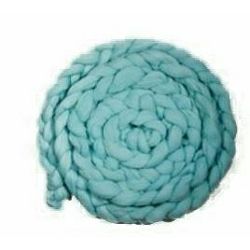 Click Props Newborn Mohair Wool Nest Teal MWNT 300x6cm foto pribor za fotografiju beba