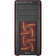 Corsair Graphite Series 230T Orange Windowed with Orange LED