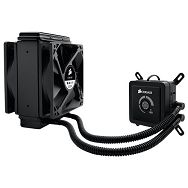 Corsair Hydro Series H80i, Intel™ LGA 1150, 1155, 1156, 1366, and 2011 + AMD sockets AM2, AM3 and FM1, dual 120mm fan + 120x120mm radiator