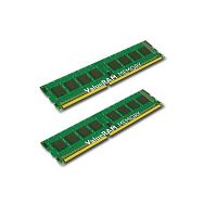Desktop Memory Device KINGSTON ValueRAM DDR3 SDRAM Non-ECC (2x8GB,1333MHz(PC3-10600),Unbuffered) CL9, Retail