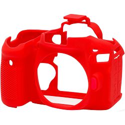 Discovered easyCover za Canon EOS 80D Red gumeno zaštitno kućište camera case (ECC80DR)