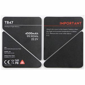 DJI Inspire 1 Spare Part 50 TB47 Battery Insulation Sticker