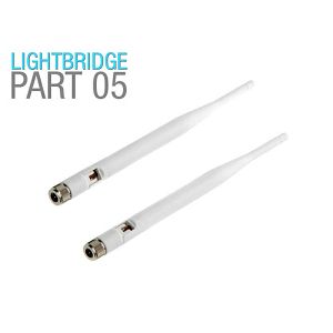 DJI Lightbridge Spare Part 5 Ground System Antenna 2.4G Full HD Digital Video Downlink with OSD and Control for Professional Aircraft multi-rotor dron