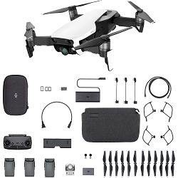 DJI Mavic Air Fly More Combo Arctic White Quadcopter dron za snimanje iz zraka s 4K UHD kamerom i 3-Axis 3D gimbal stabilizacijom