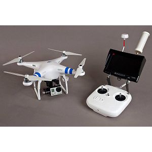 DJI Phantom 2 MOVI PRO kit Zenmuse H3-3D + 2x Phantom 2 lipo + LCD + Hard Case