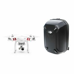 DJI Phantom 3 Standard + Backpack Combo Quadcopter dron za snimanje iz zraka s 3D gimbalom (3-osna stabilizacija) i 2.7K kamerom i tvrdim ruksakom Backpack