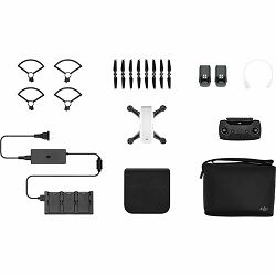 DJI Spark Fly More Combo Alpine White 50km/h bijeli dron za snimanje iz zraka s 2-axis gimbal stabilizatorom i 12MP kamerom