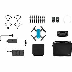 DJI Spark Fly More Combo Sky Blue 50km/h plavi dron za snimanje iz zraka s 2-axis gimbal stabilizatorom i 12MP kamerom