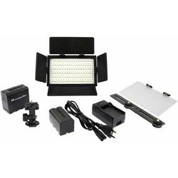 Falcon Eyes DV-216VC-K2 Dimmable Bi-Color LED Lamp Set including Battery