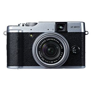 FUJI FINEPIX X-20 Silver Fujifilm X20 4X Manual F2.0-F2.8, X-Trans 2 PD (12m, 2/3"), 2.8" LCD 460K + OVF