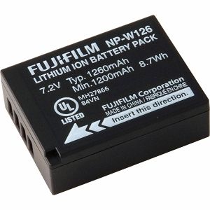 Fujifilm NP-W126 baterija za Fuji X-E1, X-M1, X-A1, X-Pro1, HS30EXR, HS33EXR, HS50EXR Lithium-Ion Rechargeable Battery