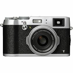 Fuji X-100T Fujifilm digitalni fotoaparat srebreni X100T Fuji X-100T 23mm F2.0, X-Trans2 PD (16m, APS), 3.0" LCD, 1040k + OVF