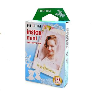 Fujifilm Instax Mini Film Happy Wedding foto papir 10 listova (1x10) 5.4x8.6cm za Fuji instant polaroidni fotoaparat