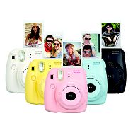 Fujifilm Mini Instax 8 + paket 10 polaroid foto papir Fuji