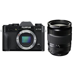 Fujifilm X-T10 18-135mm Black crni Kit  Body + lens 16MP APS- Trans CMOS II 3.0" 920K Tiltable Fuji fotoaparat i objektiv18-135 F3.5-5.6 OIS WR