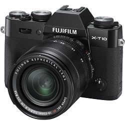 Fujifilm X-T10 18-55mm Black crni Mirrorless Digital Camera Fuji with 18-55 Lens