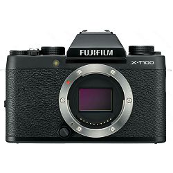 Fujifilm X-T100 Body Black crni Digitalni fotoaparat Mirrorless camera Fuji Finepix 24MP APS-C CMOS 3.0" LCD 1,040K + OVF Tiltable
