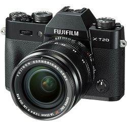 Fujifilm X-T20 + XF 18-55 f2.8-4 R LM OIS Black crni digitalni mirrorless fotoaparat s objektivom 18-55mm Fuji